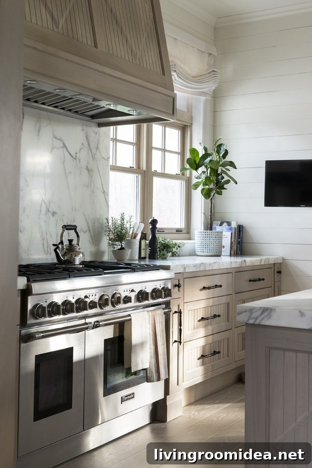Cottage Style Natural Wood Kitchen