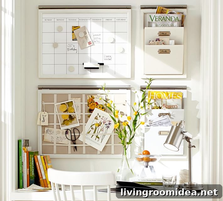 home office organization ideas
