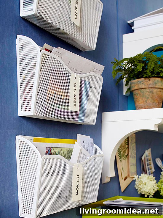 organize important papers