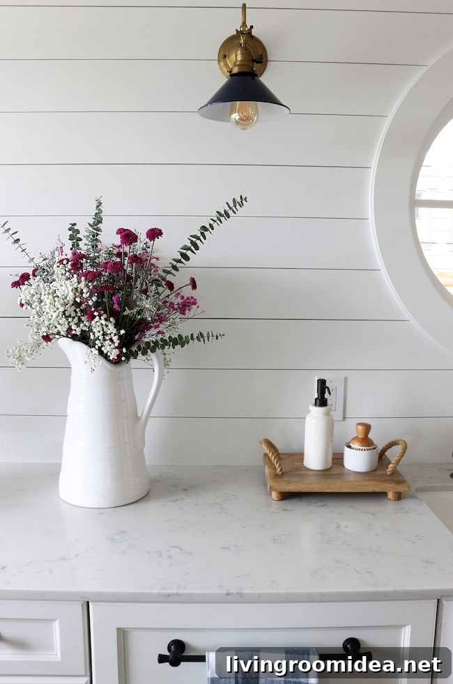 White Pitcher for a vase
