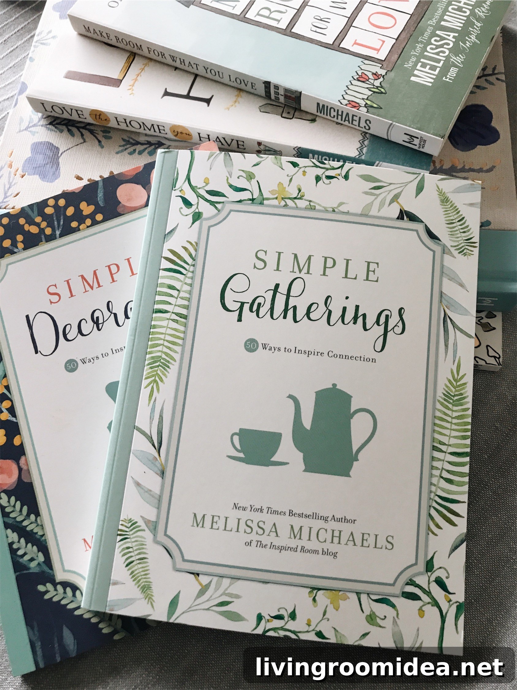 Books By Melissa Michaels of The Inspired Room