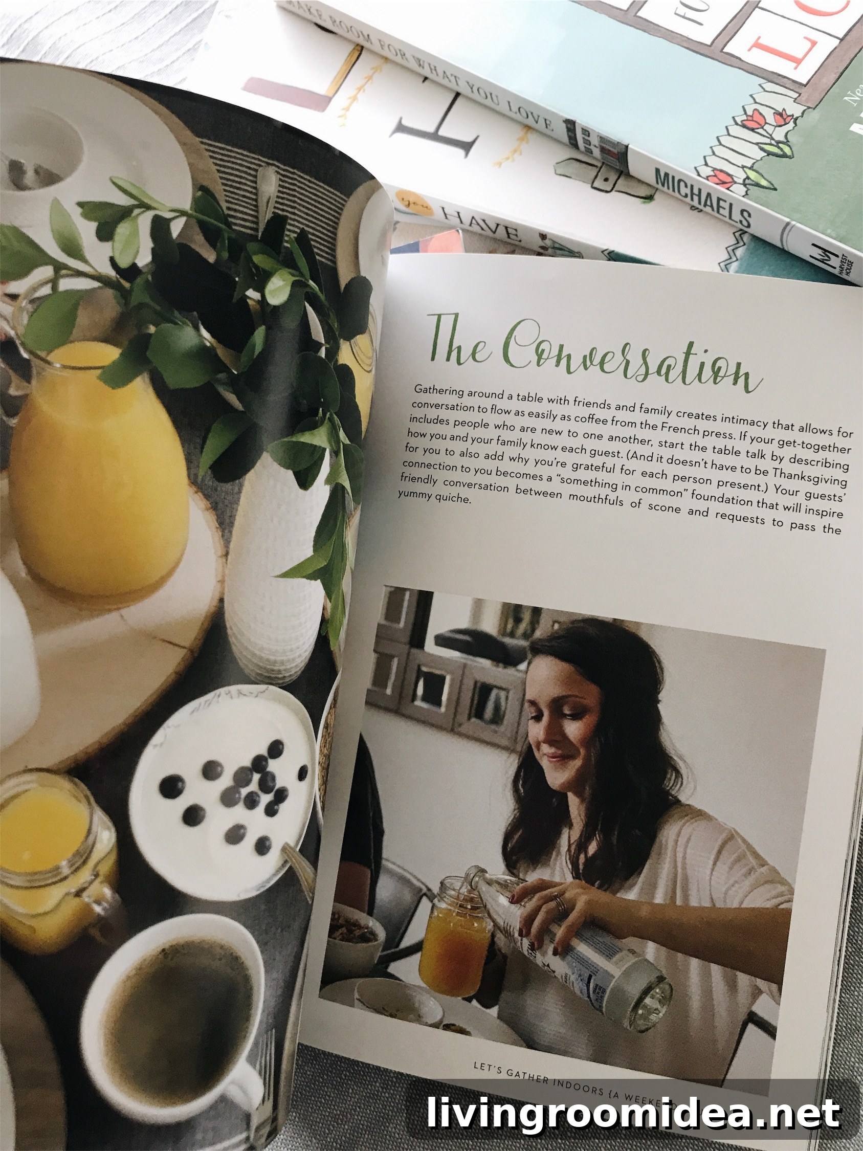 Simple Gatherings by Melissa Michaels of The Inspired Room 
