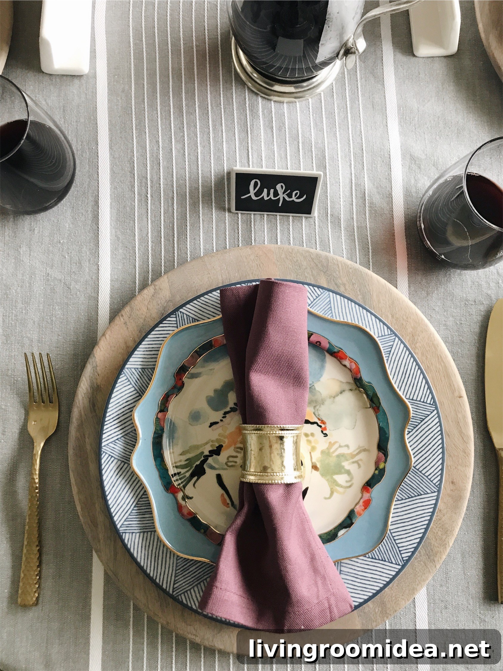 Fall Table Setting
