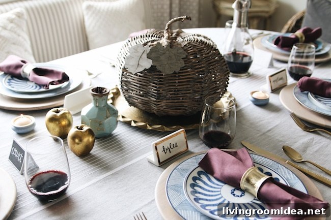 Fall Dining Room Farmhouse Holiday Tour