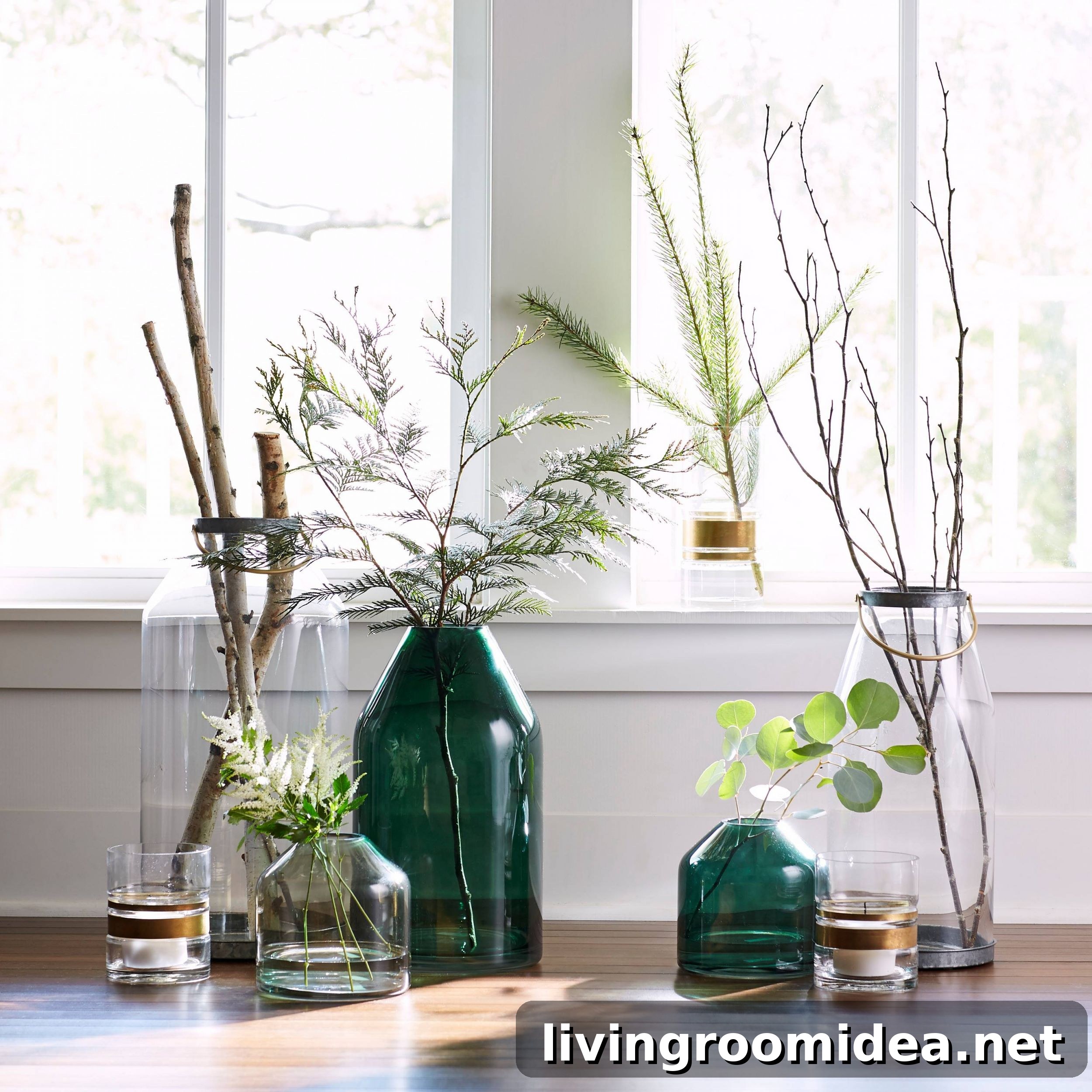 Glass Jug Vases