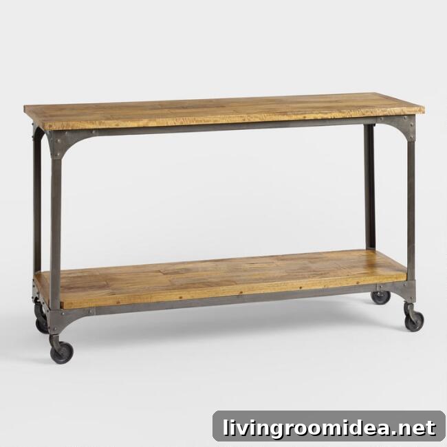 Versatile Long Sofa Table: One Piece, Three Functional Styles 5 Aiden Console Table