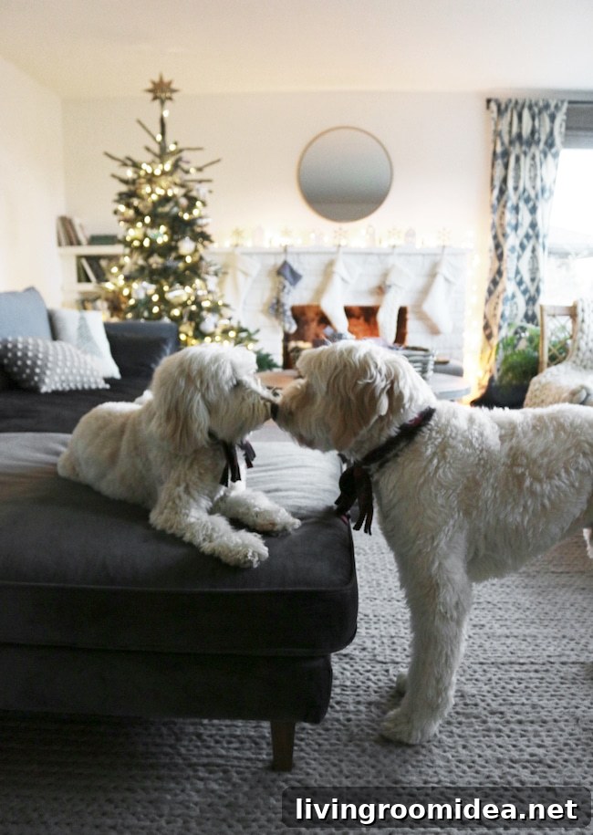 Christmas Home Tour 2017: Festive Decor Ideas for Holiday Visitors 16 Jack & Lily - The Inspired Room Christmas House Tour