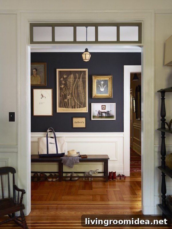 Decorating with Moody Colors - Dark Walls