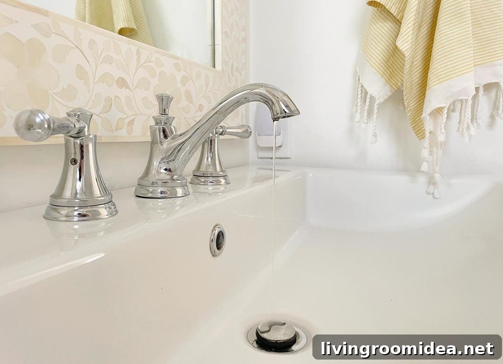 Dripping Bathroom Faucet In Florida Freeze Event