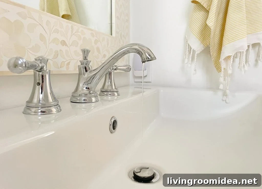 Dripping Bathroom Faucet In Florida Freeze Event