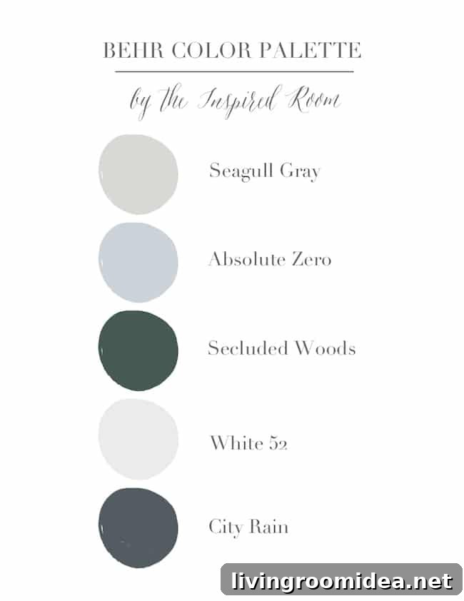 Seagull Gray Bedroom Paint Ideas by Behr — Color Inspiration & Tips 7 img 110156 6