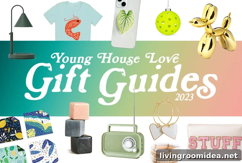Young House Love 2023 Holiday Gift Guide Banner Graphic