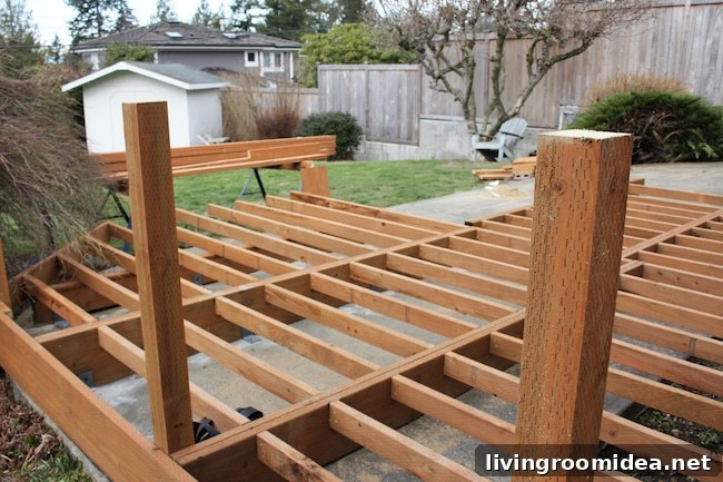 Trex Deck Build Progress: Sneak Peek and What’s Next 5 Trex deck installed by Lowe's