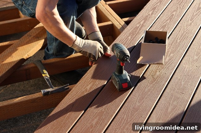 Trex Deck Build Progress: Mid-Project Photos and Sneak Peek 10 Trex Enhance Saddle