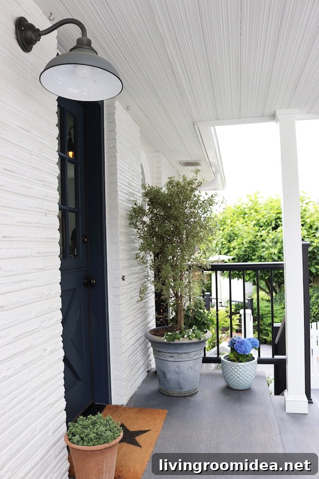 side porch