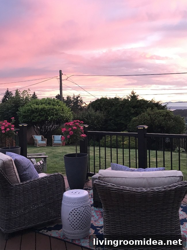 Trex Deck Reveal: Stunning Before and After Transformation 24 The Inspired Room Trex Deck Makeover