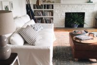 White Slipcovered Couch Arrival: Styling and Care Tips