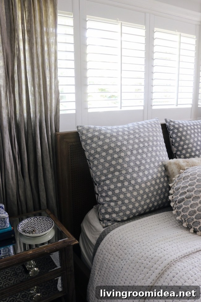 Cozy Home Makeover: Styling Your Rooms with Interior Shutters 5 white plantation shutters bedroom