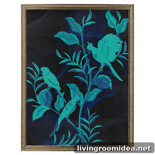 Spark Joy in Your Home: Decorating Tips for a Personal Style 3 large bird artwork