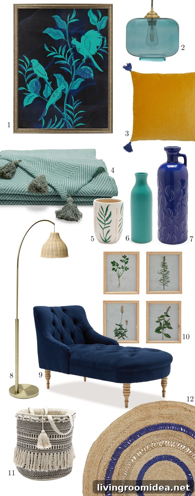 tropical coastal decorating style