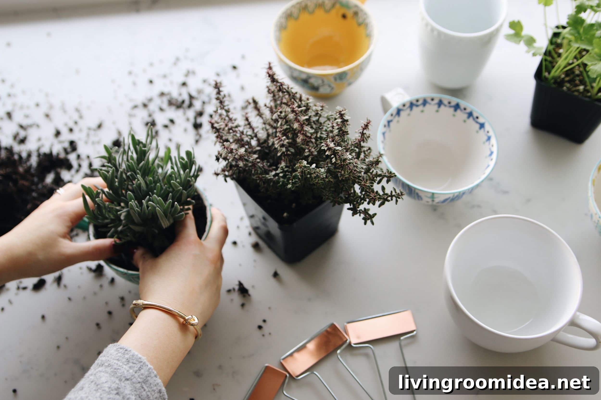 Grow Herbs in Coffee Mugs: Simple Indoor Container Garden Guide 4 img 117059 3