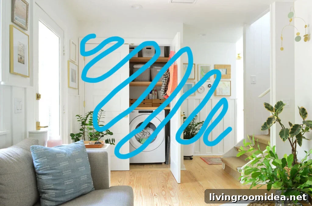Renovating Our Home After Five Years Living Here 7 Scribbled Out Laundry Wall That is Going Away
