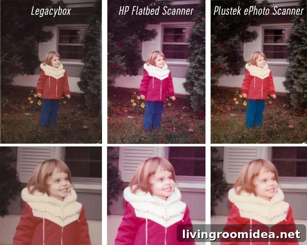 How to Digitize Old Photos for Long-Lasting Quality 18 Photo Quality of Legacy Box on Sherry Image