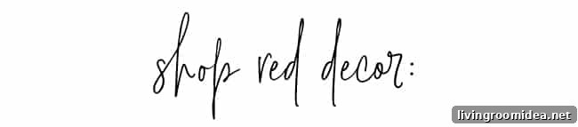 Inspired by Red: Stylish Room Decor Ideas and Tips 15 img 117509 14 1
