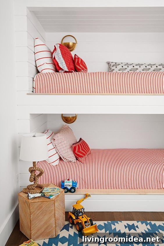 get inspired by rooms decorated with red
