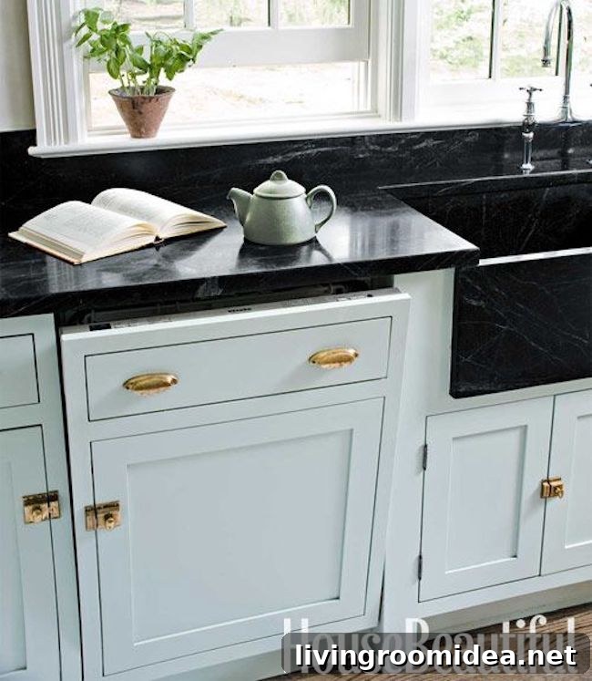 cabinet front dishwasher