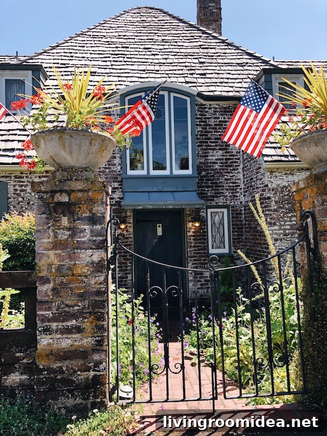 Drive Through Lake Oswego: Scenic Drive and Neighborhood Guide 21 Flags with Gate - The Inspired Room