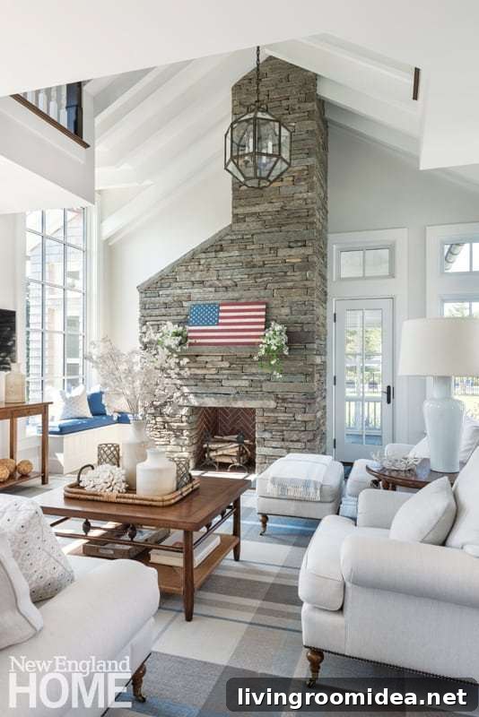 Patriotic Red, White & Blue Home Decor Ideas 6 img 118352 5