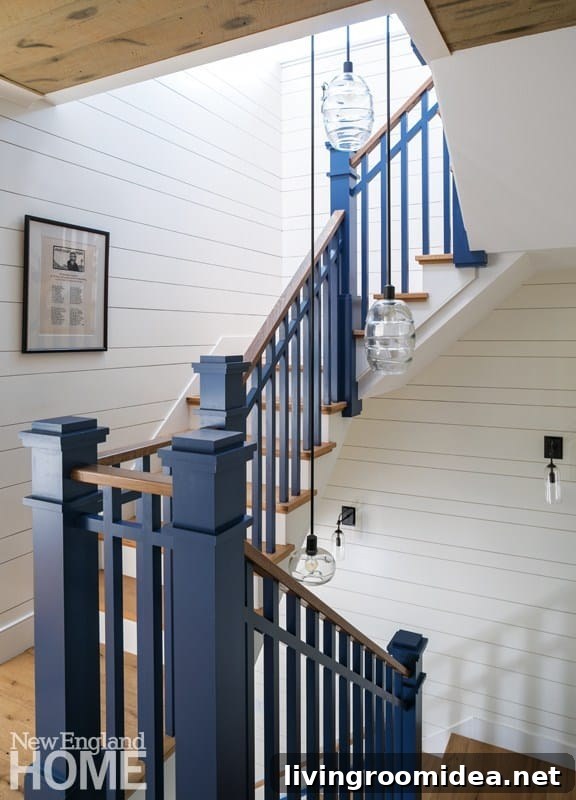 Personalize Your Home: Practical Ideas to Make It Truly Yours 2 Navy Railing - Make Your House Your Own