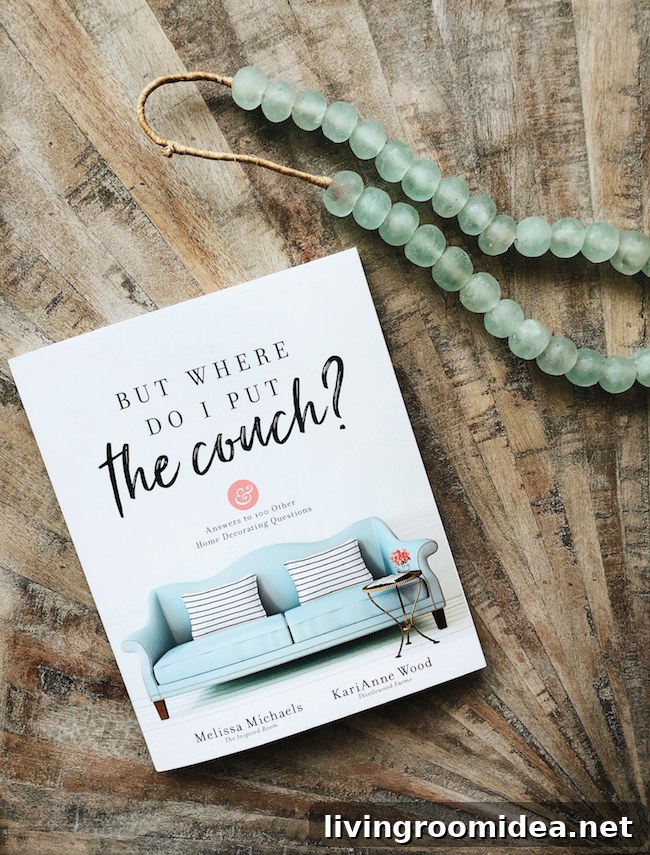 A decorating book with realistic answers to home decorating questions!