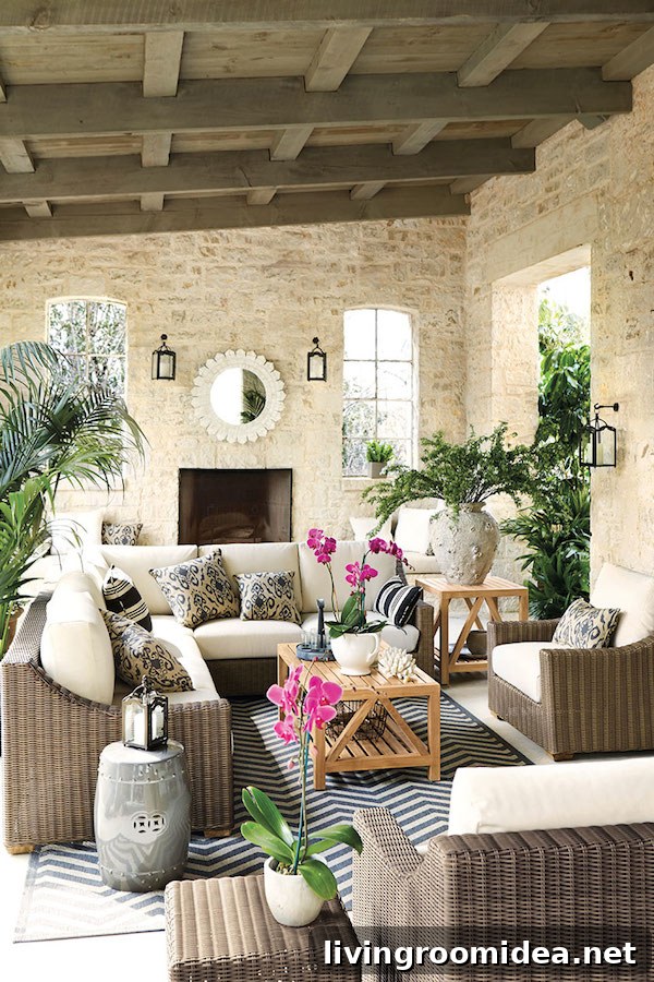 Four Outdoor Rooms {Takeaway Tips}