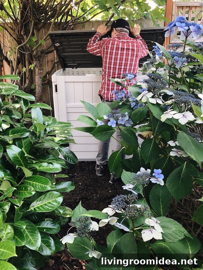 small outdoor storage shed