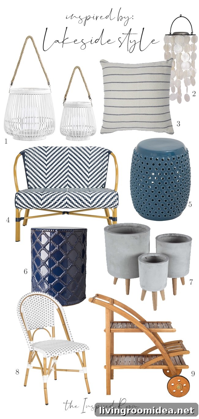 Lakeside Style - Decorating with Walmart Finds