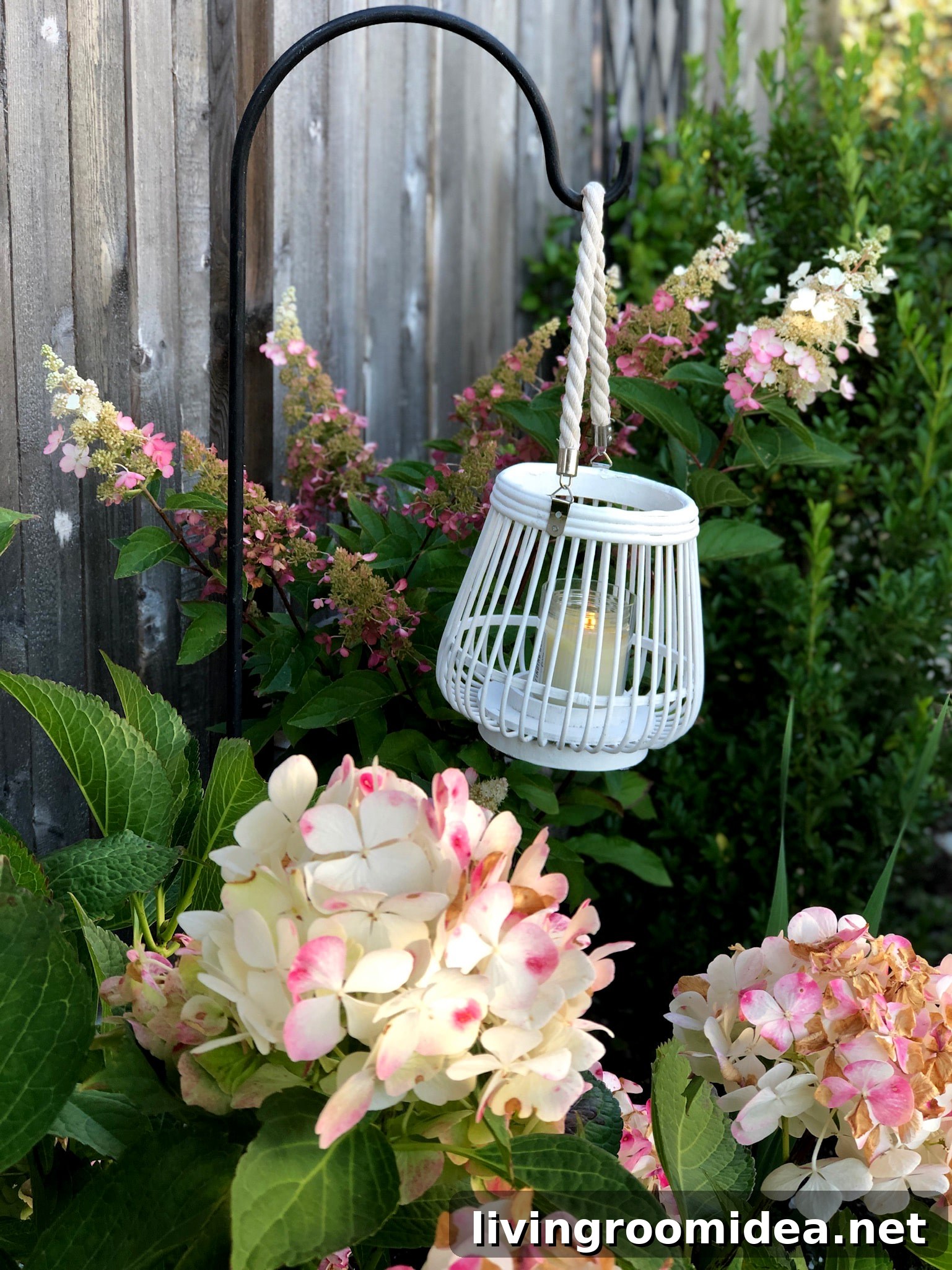 Lantern on a hook