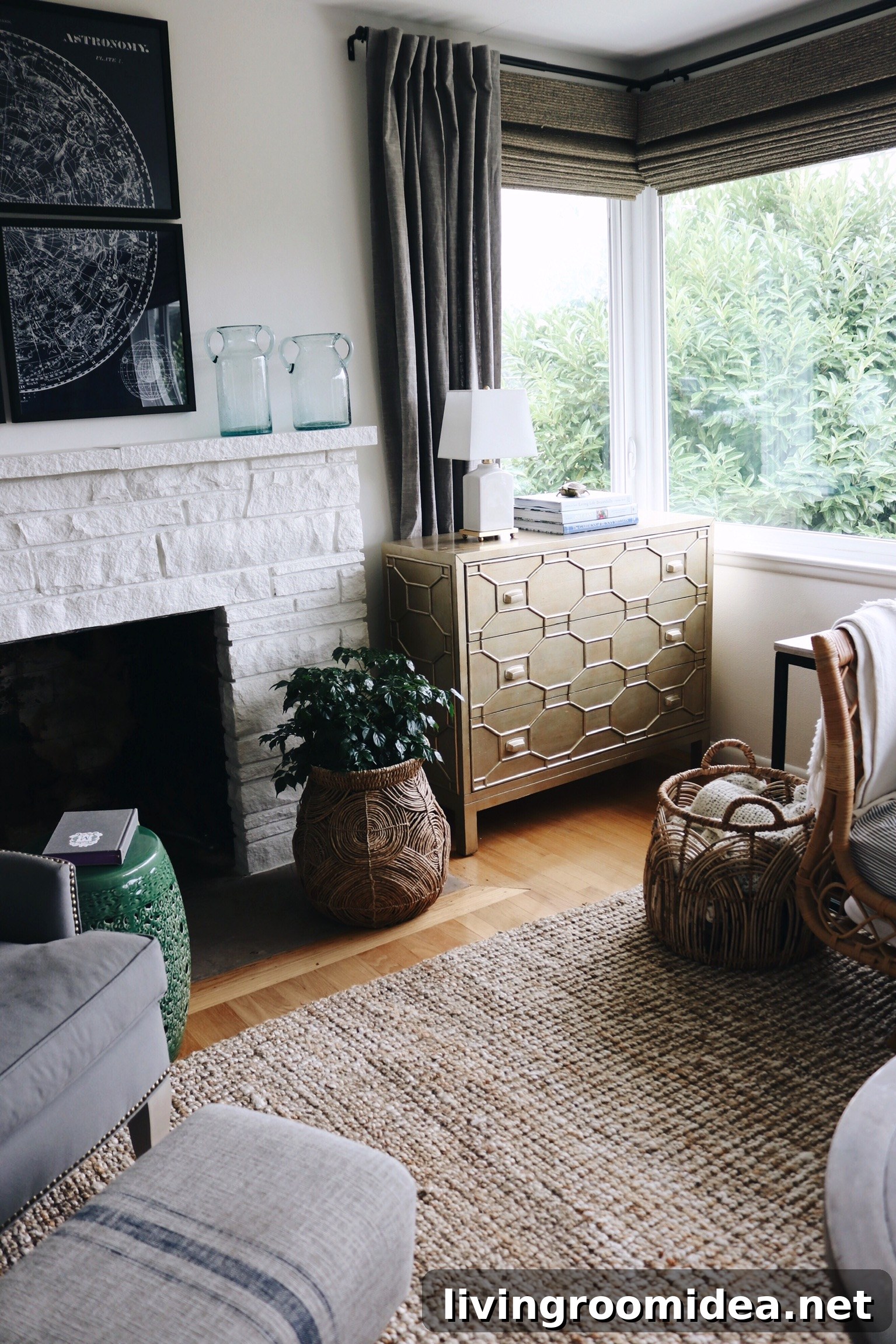 How to Create Mood Lighting to Transform Any Room 5 The Inspired Room Blue and White Living Room Decor