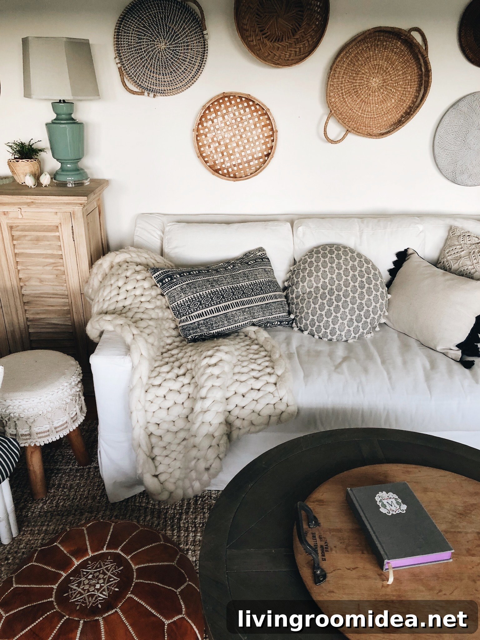 warm and cozy living room