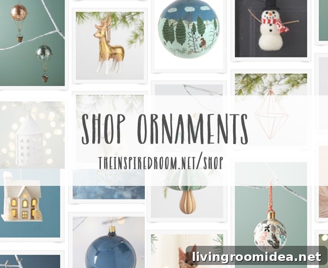 Christmas Decorations Shop 2019: Unique Ornaments & Holiday Finds 5 Christmas Decorating Shop from The Inspired Room