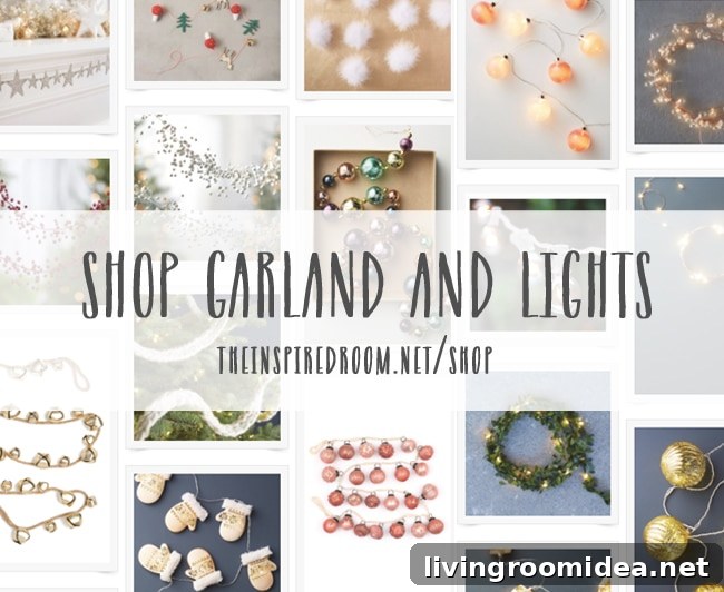 Christmas Decorating Shop from The Inspired Room