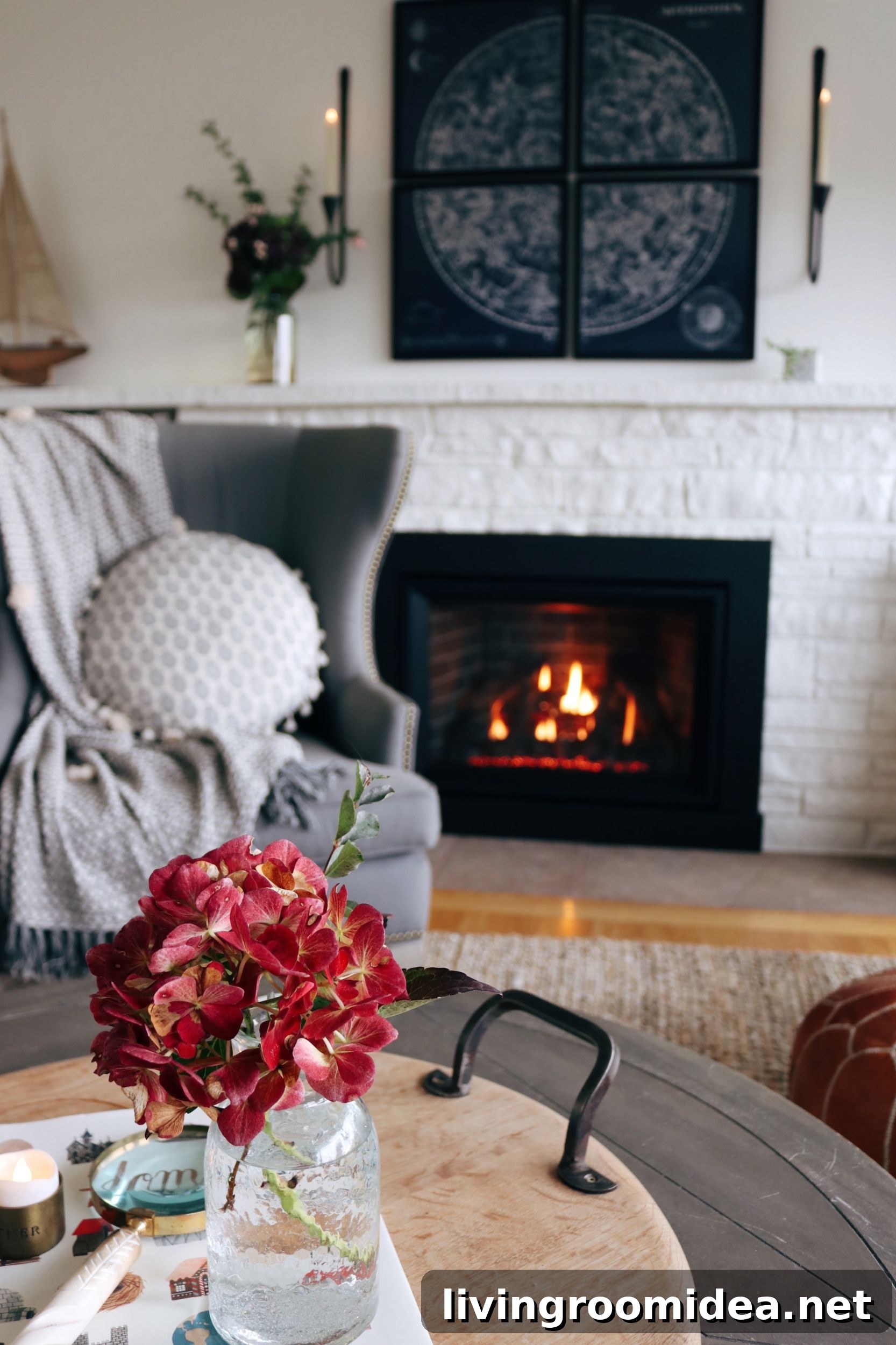 Cozy Fireplace Insert Reveal: Transform Your Living Room 8 Cozy Room with Gas Fireplace insert