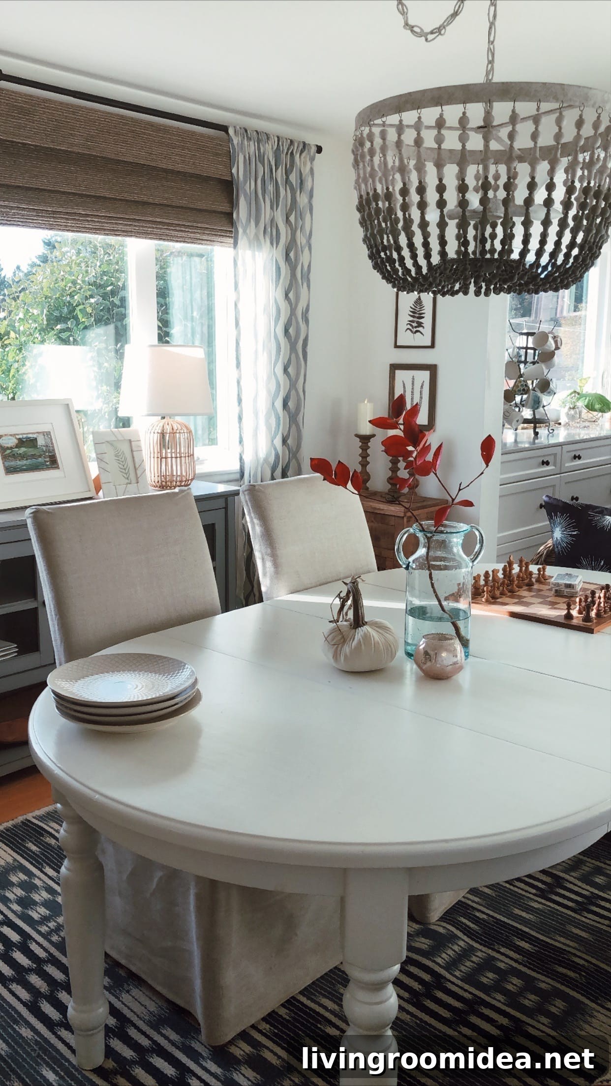Fall Comforts: Cozy Home Styling Ideas for Saturdays 2 fall branch for centerpiece