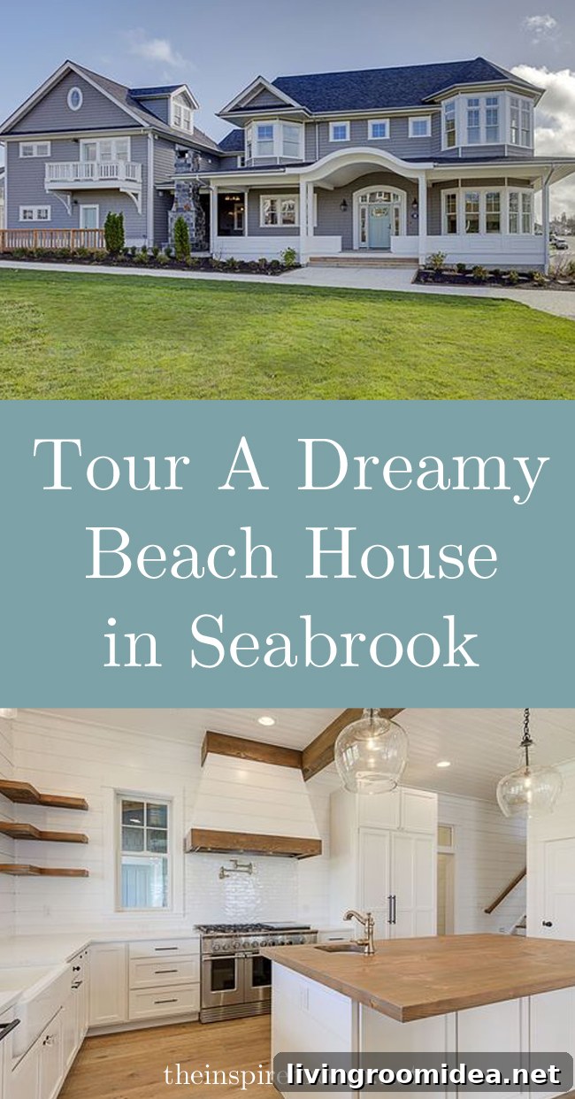 Come take a tour of this dreamy beach house in Seabrook!