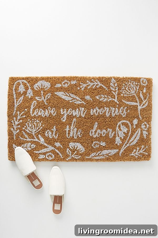 Cheerful Spring Doormats to Welcome Guests and Brighten Your Entryway 4 img 123929 3
