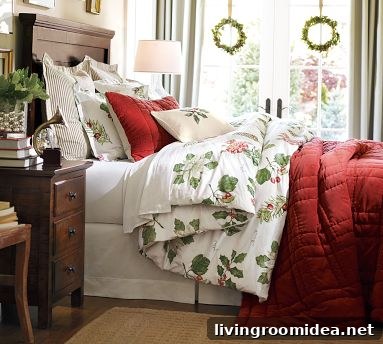 holiday bedding