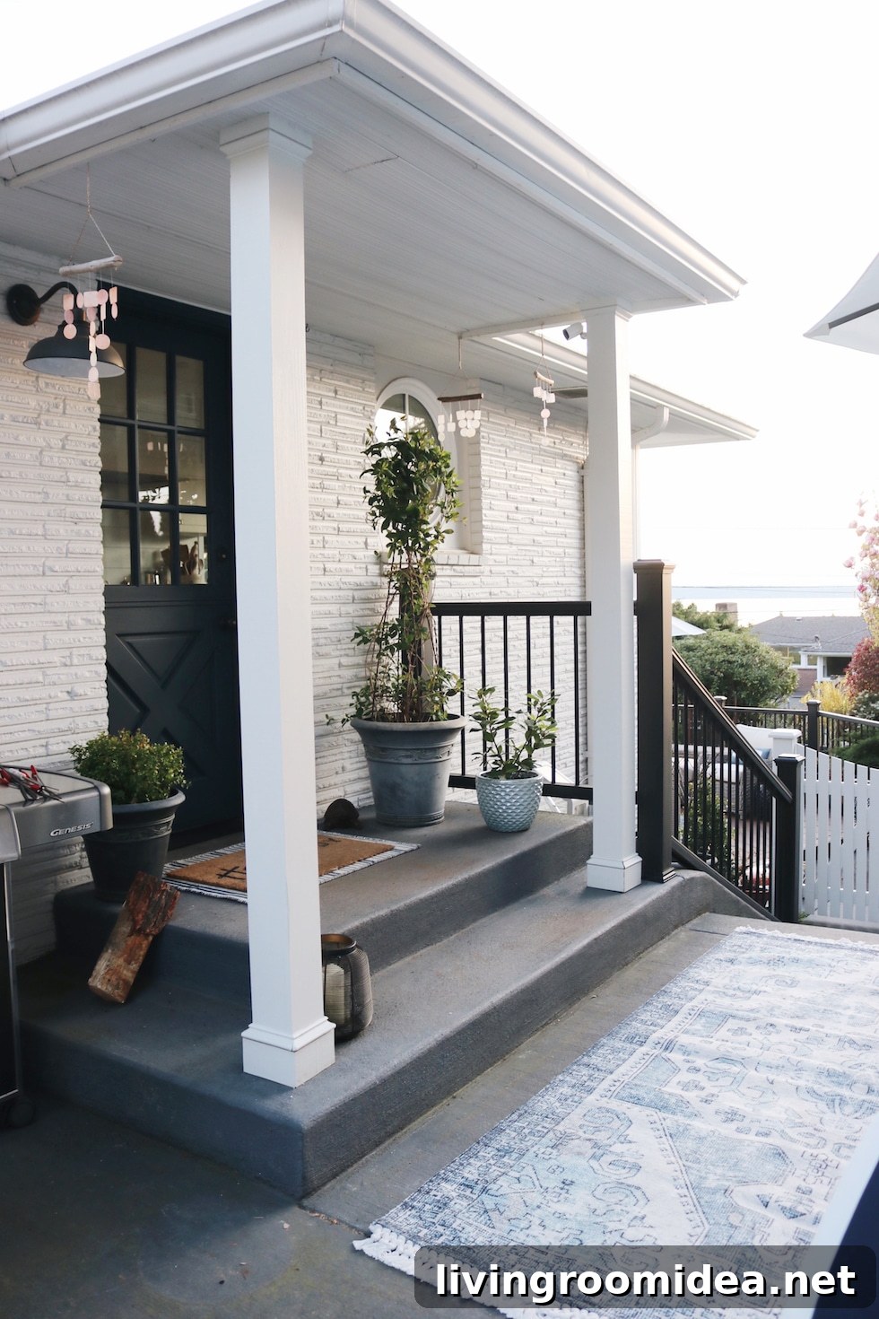 Deck and Patio Refresh: Top Outdoor Favorites for Summer 2 Coastal style, white brick cottage