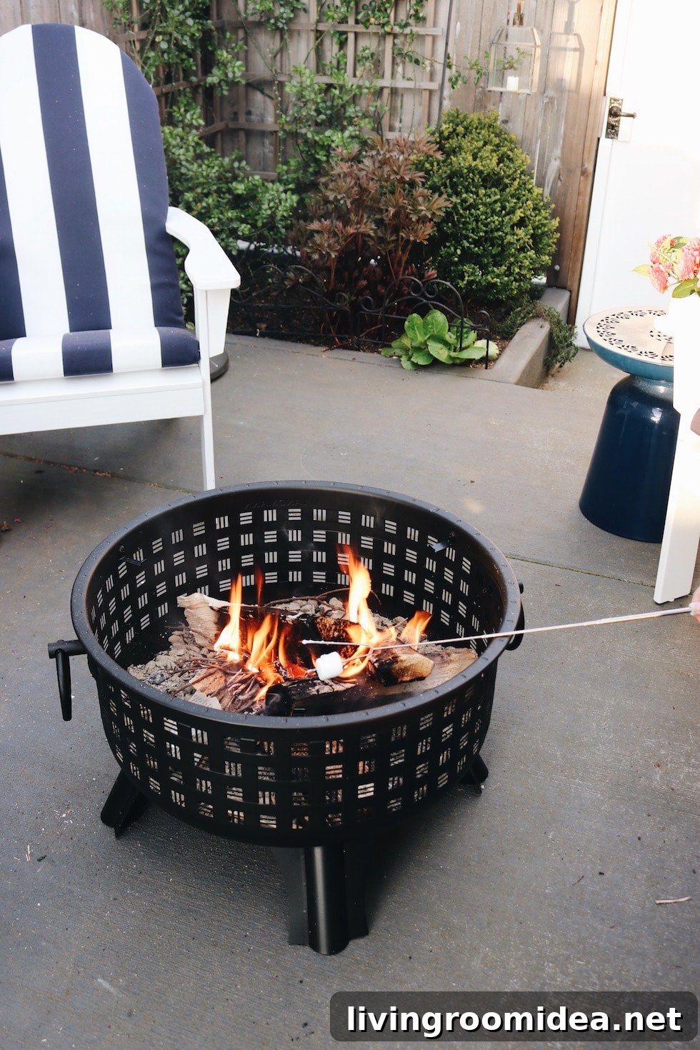 Small fire pit