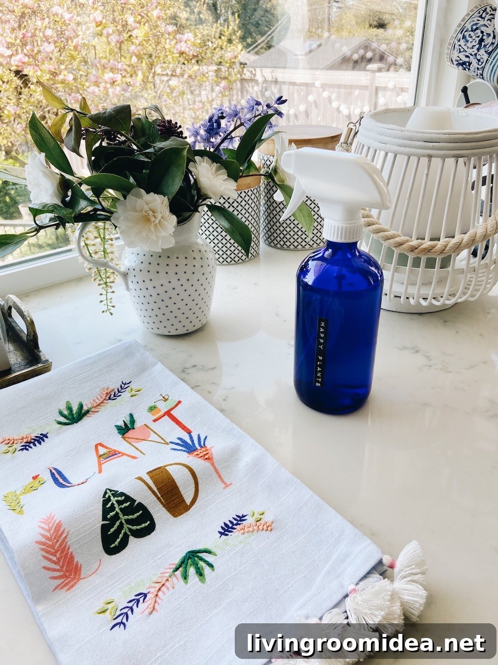 DIY essential oil plant spray for your home and garden